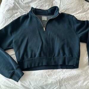 TNA Cozy Fleece Perfect 1/4 Zip Sweatshirt